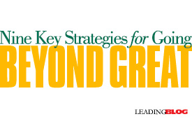 Going Beyond Great