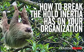 How to Break the Hold Inertia