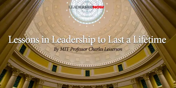 Lessons from Charles Leiserson