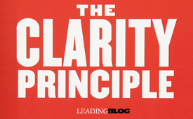 Clarity Principle