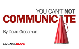 You Cant Not Communicate