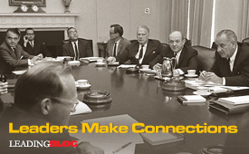 Leaders Make Connections