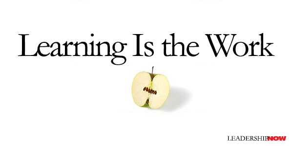 Learning Is the Work