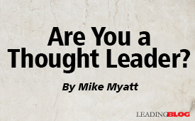 Are You a Thought Leader