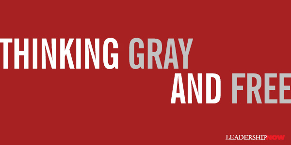 Thinking Gray