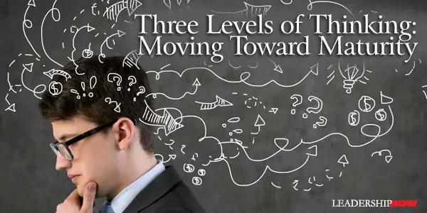 Three Levels of Thinking