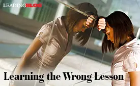 Learning the Wrong Lesson