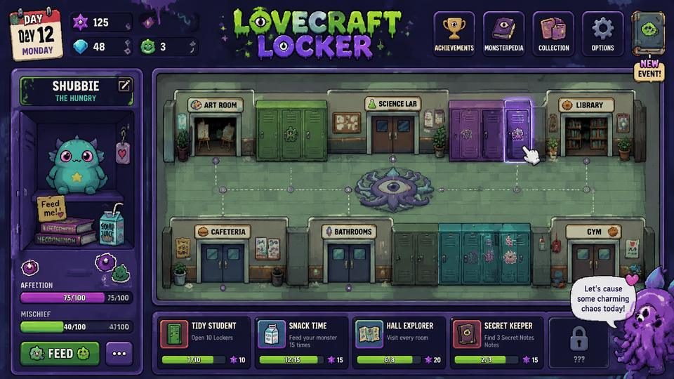 Lovecraft Locker 实机画面 内容截图 5